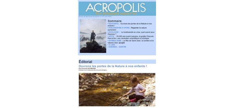 Revue Acropolis n°275